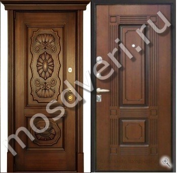 Входная металлическая дверь в дом TD-109 - купить от производителя Мосдвери Входная металлическая дверь в дом TD-109