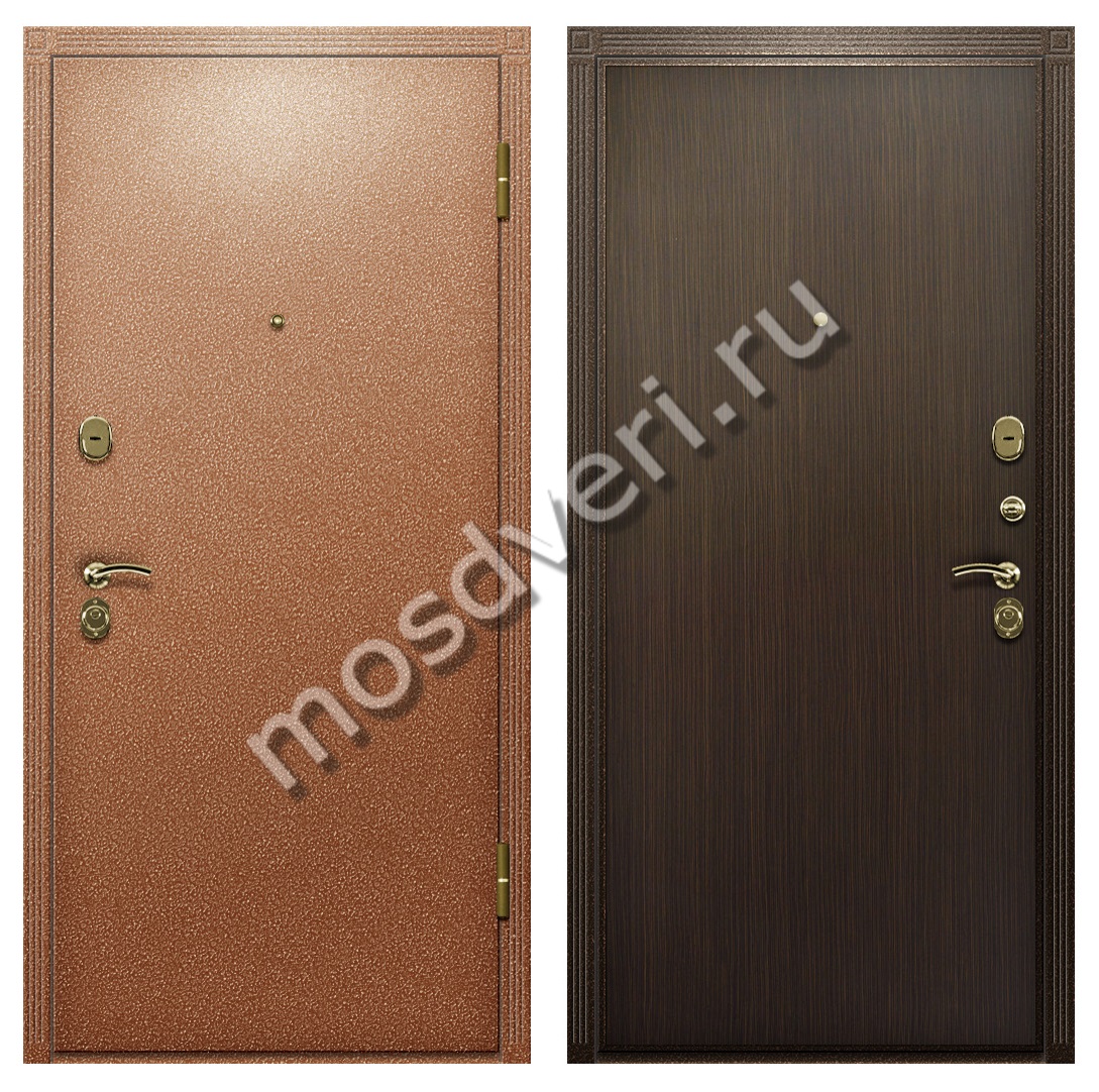 Дверь в частный дом порошкового окраса капучино с МДФ - купить от производителя Мосдвери Дверь в частный дом порошкового окраса капучино с МДФ