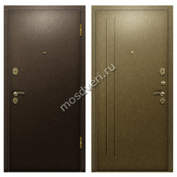 Дверь с порошковым покрытием и утеплением в квартиру - купить от производителя Мосдвери Дверь с порошковым покрытием и утеплением в квартиру