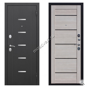 Металлическая уличная дверь с терморазрывом порошок и ламинат - купить от производителя Мосдвери Металлическая уличная дверь с терморазрывом порошок и ламинат